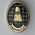 Значок. Бадминтон