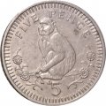 Гибралтар 5 пенсов 1991 год (AA)