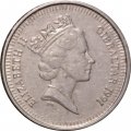 Гибралтар 5 пенсов 1991 год (AA)