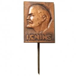 Значок-иголка Lenins. Ленин, тяжелый