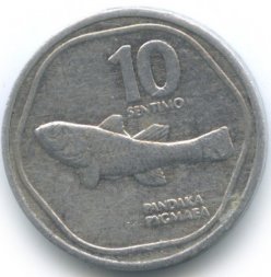 Филиппины 10 сентимо 1993 год