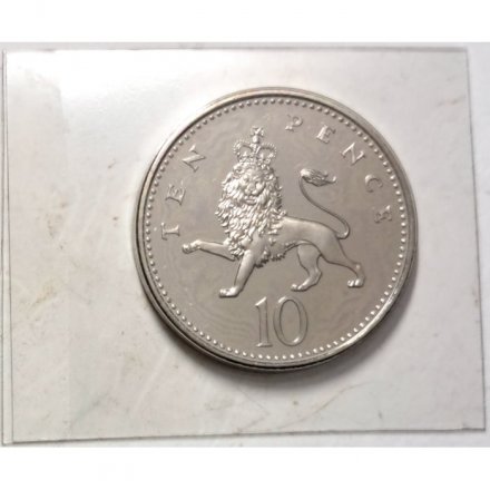 Великобритания 10 пенсов 1994 год BU