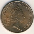 Гернси 2 пенса 1985 год - Корова