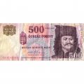 Венгрия 500 форинтов 2010 год - Князь Трансильвании Ференц II Ракоци - F