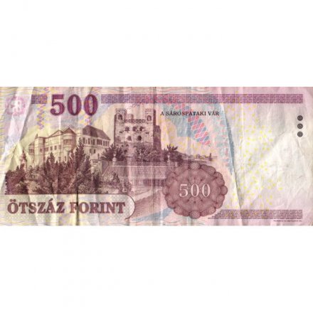 Венгрия 500 форинтов 2010 год - Князь Трансильвании Ференц II Ракоци - F