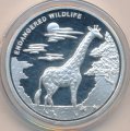 Конго 10 франков 2007 год - Жираф