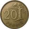 Финляндия 20 пенни 1964 год