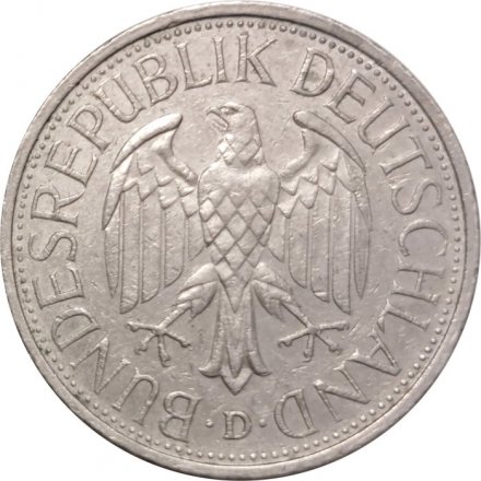 ФРГ 1 марка 1984 год (D)