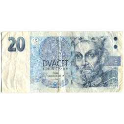 Чехия 20 крон 1994 год - Пржемысл Отакар I - F