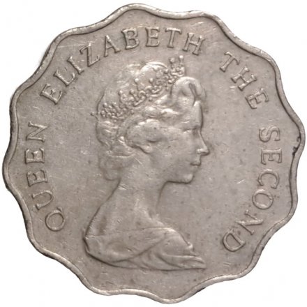 Гонконг 2 доллара 1981 год