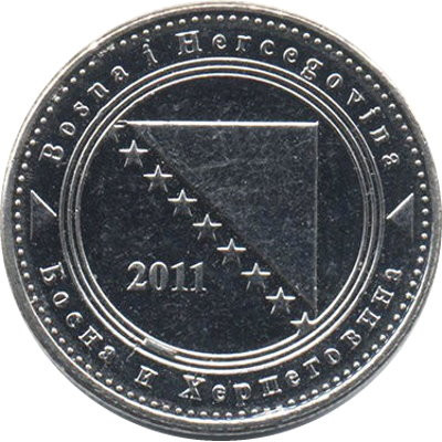 Босния и Герцеговина 5 фенингов 2011 год