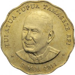 Самоа 2 тала 2011 год - Туиатуа Тупуа Тамасесе Эфи