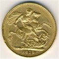 Австралия 1 соверен 1879 год