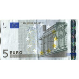 Нидерланды 5 евро 2002 год - XF-