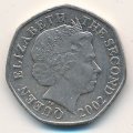 Джерси 20 пенсов 2002 год - Маяк La Corbiere