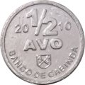 Жетон Кабинда 1/2 аво 2010 год - Чемпионат Мира по футболу