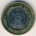 Палестина 1 динар 2010 год