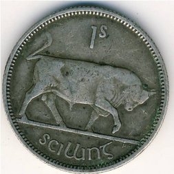 Ирландия 1 шиллинг 1933 год