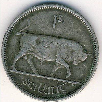 Ирландия 1 шиллинг 1933 год