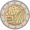 Мальта 2 евро 2019 год - Природа и окружающая среда
