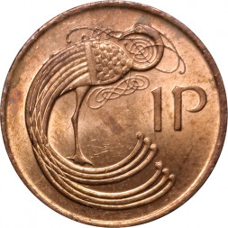Ирландия 1 пенни 1986 год