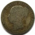 Великобритания 1 шиллинг 1839 год