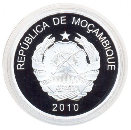 Мозамбик медаль 2010 год - Адский кальмар-вампир