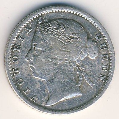 Стрейтс-Сетлментс 10 центов 1901 год