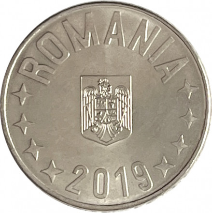 Румыния 10 бани 2019 год