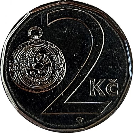 Чехия 2 кроны 2016