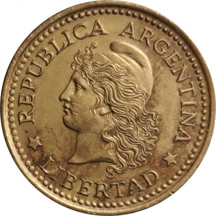 Аргентина 10 сентаво 1970 год