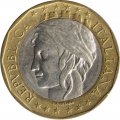 Италия 1000 лир 1998 год - Европейский Союз