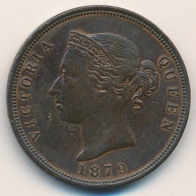 Кипр 1 пиастр 1879 год
