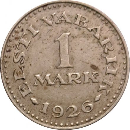 Эстония 1 марка 1926 год