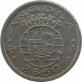Ангола 2,5 эскудо 1974 год