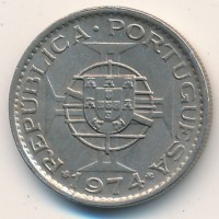 Ангола 2,5 эскудо 1974 год