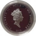 Ниуэ 2 доллара 2012 год - Поэты Золотого века - Лермонтов (в буклете)