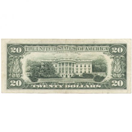 США 20 долларов 1995 год - G - VF