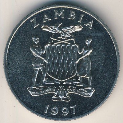 Замбия 100 квача 1997 год
