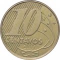 Бразилия 10 сентаво 2007 год - Педру I