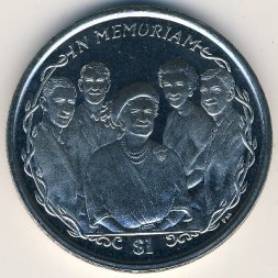 Виргинские острова 1 доллар 2002 год