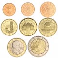 Годовой набор из 8 евромонет Австрия 2025 год