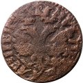 Денга 1704 год (Повелитель) Пётр I (1699 - 1725) - VF