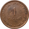 Мозамбик 1 эскудо 1973 год