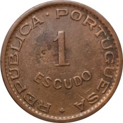 Мозамбик 1 эскудо 1973 год