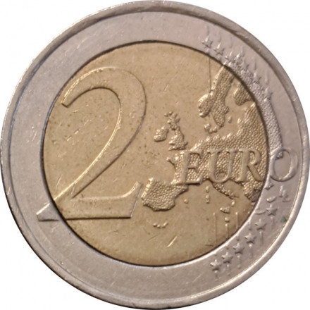 Финляндия 2 евро 2009 год - 200 лет Автономии