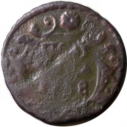 Полушка 1748 год Елизавета Петровна (1741 - 1762) - VG