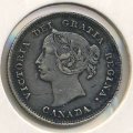 Канада 5 центов 1896 год