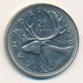 Канада 25 центов 1970 год
