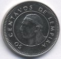 Гондурас 50 сентаво 1999 год